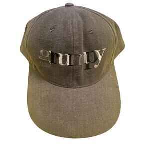 Vintage Disney Parks Mickey Inc Snow White seven 7 Dwarfs Grumpy Baseball Cap